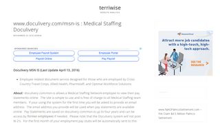 www.doculivery.com/msn-is : Medical Staffing Doculivery - terriwise