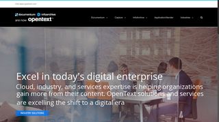 Home - Documentum and InfoArchive are now OpenText