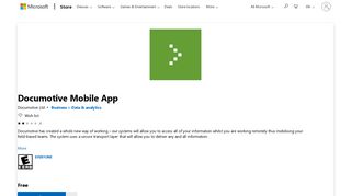 Get Documotive Mobile App - Microsoft Store