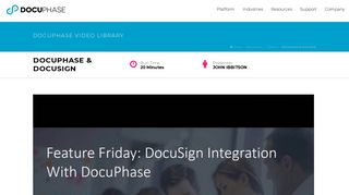 DOCUPHASE & DOCUSIGN
