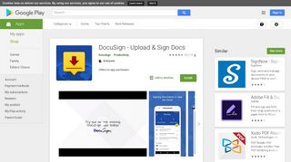 DocuSign - Upload & Sign Docs - Apps on Google Play