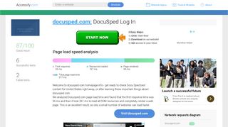 Access docusped.com. DocuSped Log In
