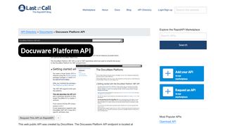 Docuware Platform API (Overview, Documentation & Alternatives ...