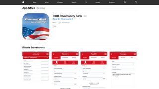DOD Community Bank on the App Store - iTunes - Apple