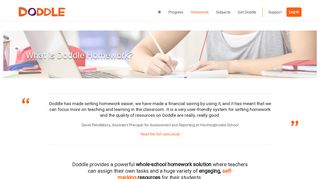 Homework – Doddle