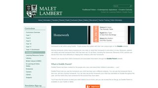 Homework - Malet Lambert