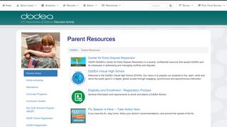 Parent Resources - DoDEA