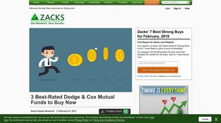 3 Best-Rated Dodge & Cox Mutual Funds to Buy Now - February 1 ...