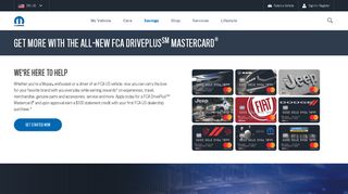 FCA DrivePlus SM Mastercard - Mopar