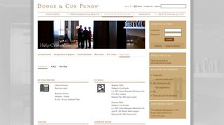 Dodge & Cox Funds : Contact Us