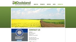 Contact Us - Dodsland Credit UnionDodsland Credit Union