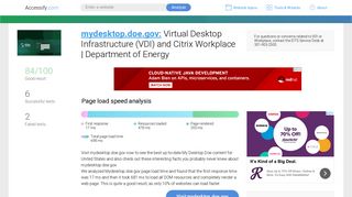 mydesktop.doe.gov — Virtual Desktop Infrastructure (VDI) and Citrix ...