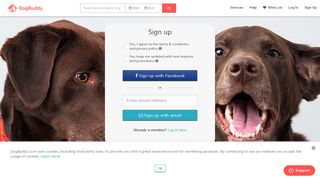 Sign Up | DogBuddy