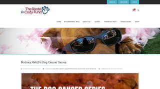 Rodney Habib's Dog Cancer Series | The Riedel & Cody Fund