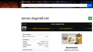 server.dogcraft.net - Minecraft Server | NameMC