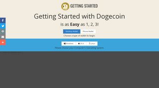 Dogecoin - Getting Started