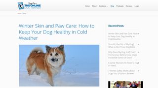 Blog - The Online Dog Trainer
