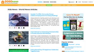 DOGO News - Kids news articles on world! Kids current events; plus ...