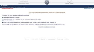 Apply to become a DOJ CI and enroll in the Firearms Certification ...