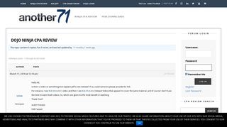 DOJO Ninja CPA Review - CPA Exam Review | Another71.com