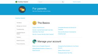 For parents – ClassDojo Helpdesk
