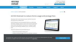 Secured website for your customers | ACCEO Dokmail - Transaxion