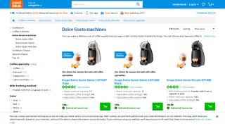 Buy Dolce Gusto device? - Before 23:59, delivered tomorrow - Coolblue