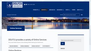 Online Services - DOLFCU