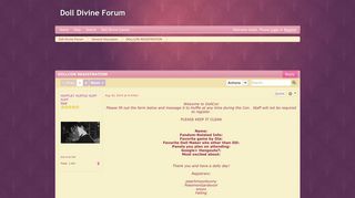DOLLCON REGISTRATION | Doll Divine Forum