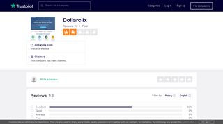 Dollarclix Reviews | Read Customer Service Reviews of dollarclix.com
