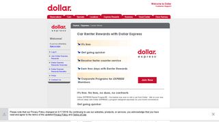 Dollar Rental Car Express Membership | Dollar - Dollar Rent a Car
