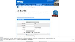 Join Blue Chip - Thrifty