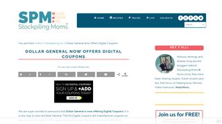 Dollar General Now Offers Digital Coupons - Stockpiling Moms