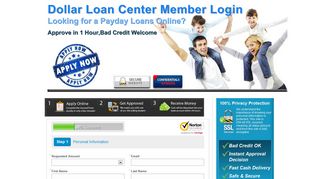 Dollar Loan Center Member Login | $200-$1000 Payday cash