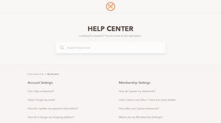 My Account – Dollar Shave Club