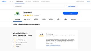 Dollar Tree Careers and Employment | Indeed.com