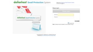 Please Log In - Dollarhost Email Protection System