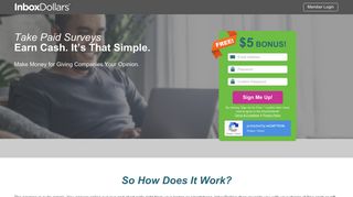 Get Paid For Online Surveys: $5 Sign-Up Bonus - InboxDollars