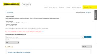 Careers Center | Job Listings