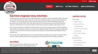 United States - Dolly Parton's Imagination Library