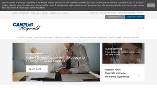 Cantor Fitzgerald Ireland: Homepage