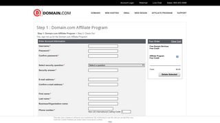 Domain.com Registration