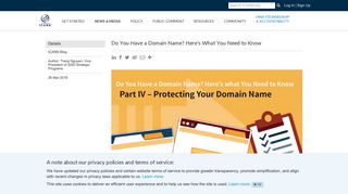 Do You Have a Domain Name? Here's What You Need to Know - ICANN