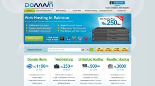 DOMAIN.pk: .pk Domain Registration - Web Hosting in Pakistan Karachi