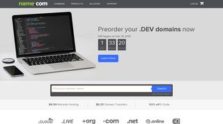 Domain Names - Register Domains & more with Name.com