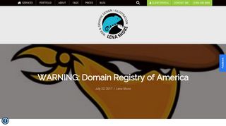 WARNING: Domain Registry of America – Lena Shore