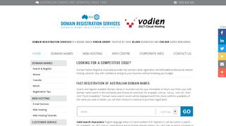Domain Names Australia & Australian Domain Name Registration ...