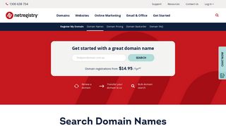 Domain Name Search & Check | Buy Australian Domain Name Online