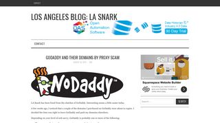 GoDaddy and their Domains By Proxy Scam - Los Angeles Blog: LA ...
