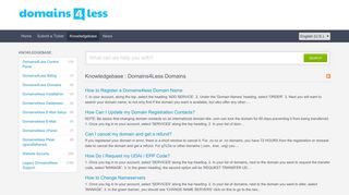 Knowledgebase - Powered by Kayako Help Desk Software